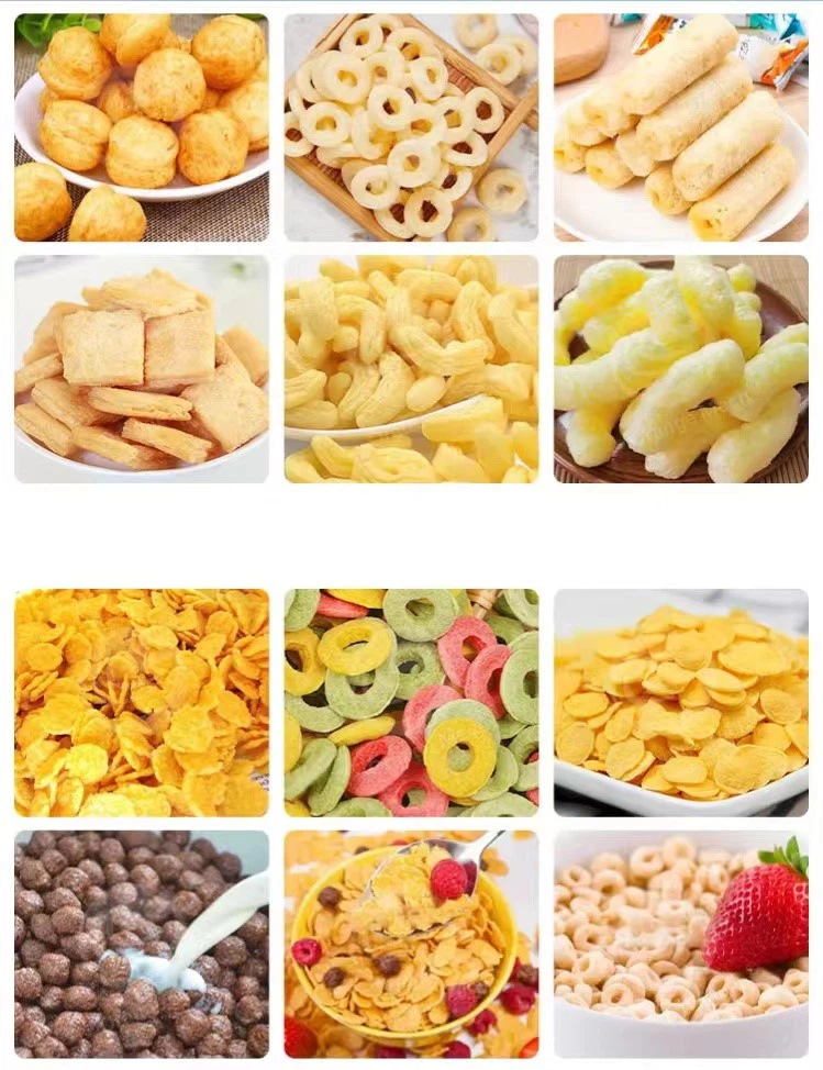 Puffed corn production line Puffed corn production line